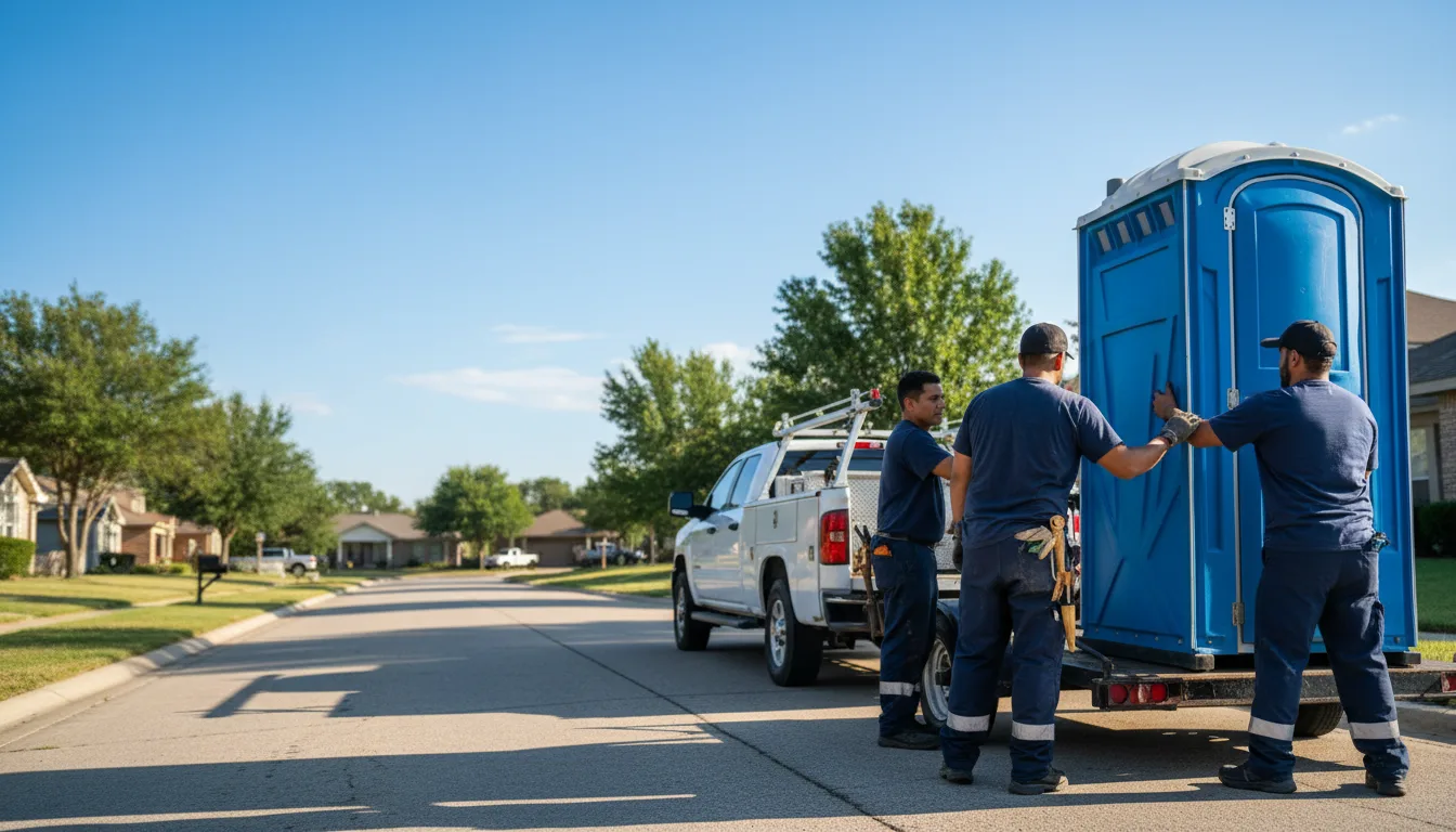 Portable Toilet Rental in Fords, NJ near me